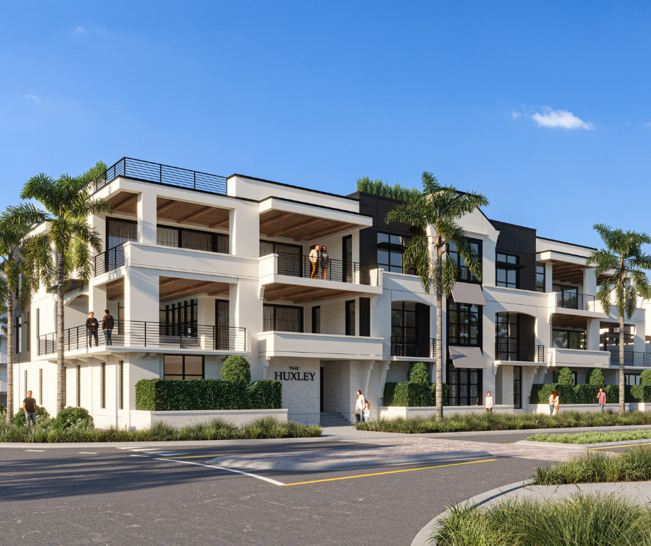 Illustration rendering of a building at 331 8th Street South, Naples Florida